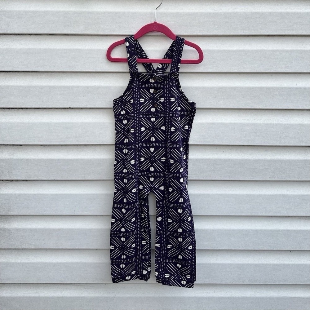 Ade + Ayo 18M Purple Geometric Sleeveless Romper One-Piece 100% Cotton